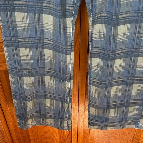 Judy Blue Plus Size Plaid High Waist Straight Leg Jeans 22W Blue & Tan Plain New - Picture 3 of 14